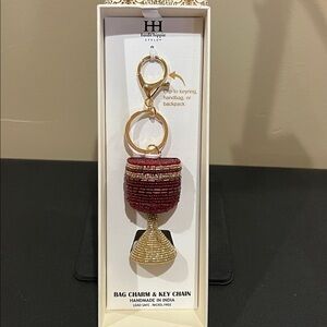 Haute Hippie | Red, Red Wine Beaded Bag Charm